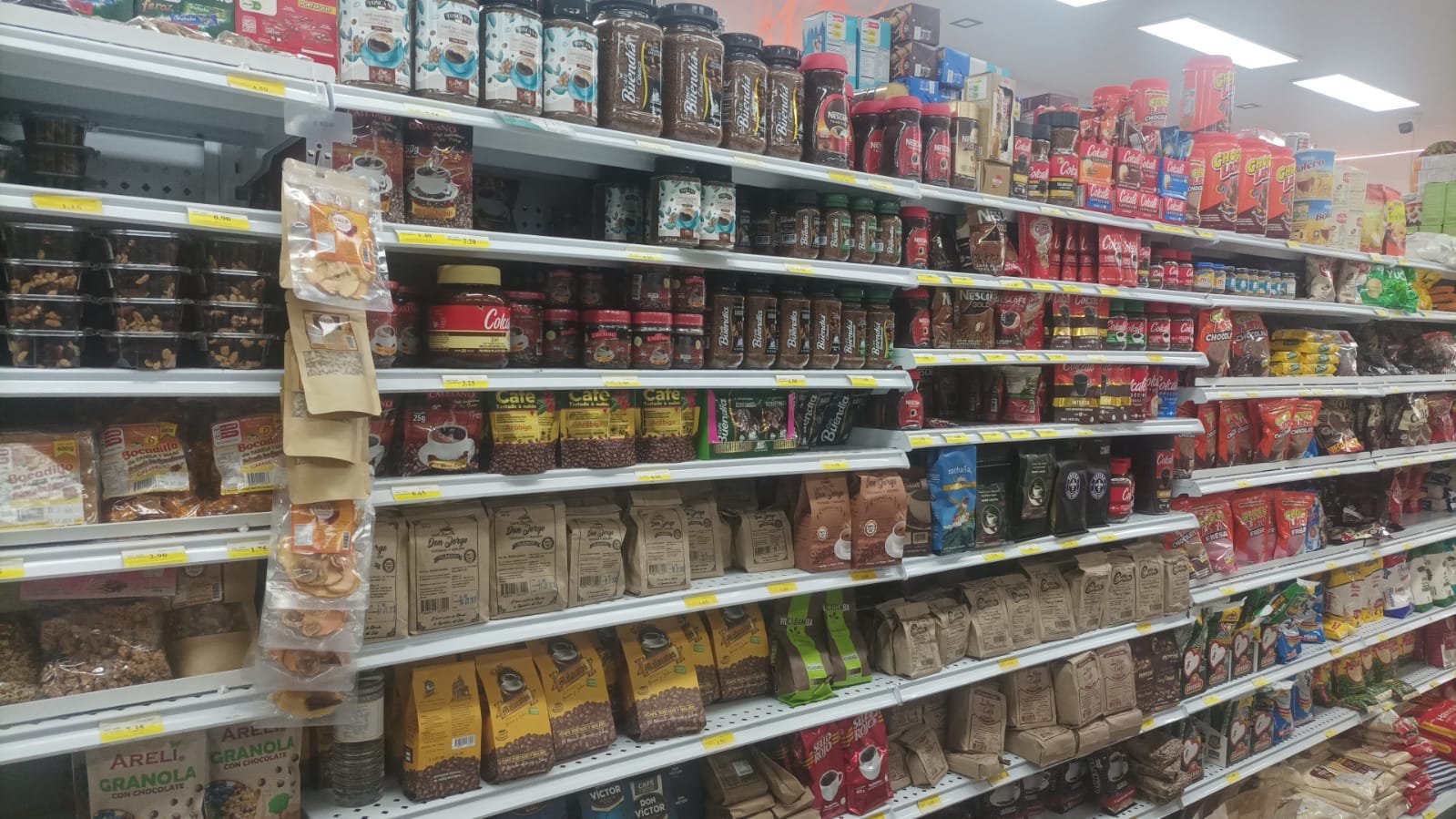 Café Zothaña en punto de venta